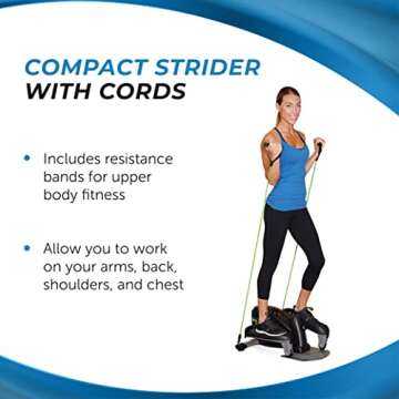 Stamina InMotion Compact Strider: Under Desk Elliptical