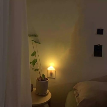 Mushroom-Shaped LED Night Light with Sensor Technology