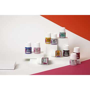 PEBEO 45ml Deco Br, Acrylic, Deep Black, 45 ml (Pack of 1)