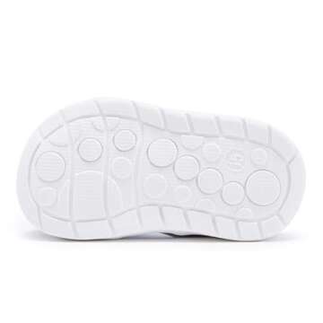 BMCiTYBM Baby Boys Girls Sandals Summer Shoes Non-Slip 6 9 12 18 24 Months Grey Size 12-18 Months Infant