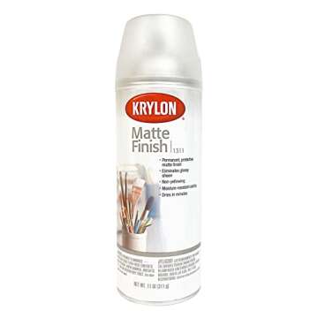 Krylon Matte Finish 11 Oz. Spray – Protect Your Art Creatively