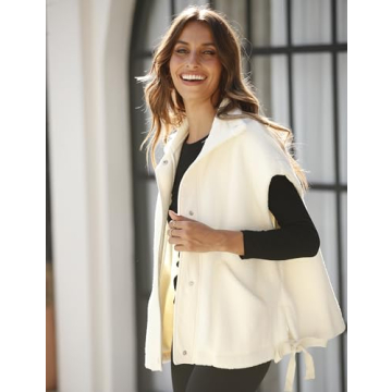 Stylish Athlisan Women's Fleece Vest with Pockets