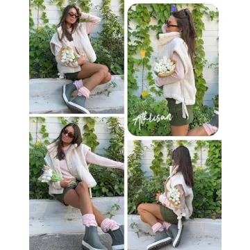 Stylish Athlisan Women's Fleece Vest with Pockets