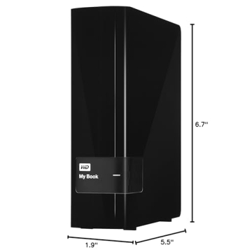 WD 2TB My Book External Hard Drive for Quick Storage