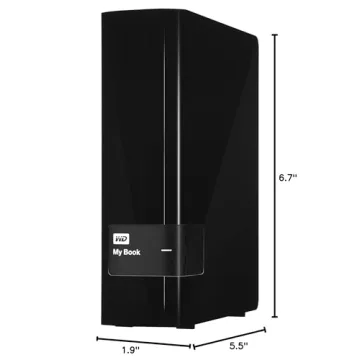 WD 2TB My Book External Hard Drive for Quick Storage