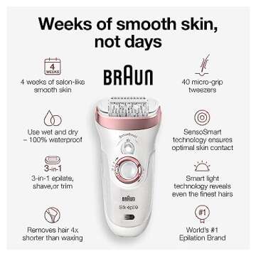 Braun Silk-épil 9 - Cordless Wet & Dry Epilator