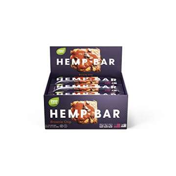 Evo Hemp Organic Protein Bar - Tasty & Vegan Friendly Snack