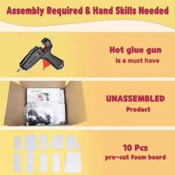 imprsv 4FT Light Up Marquee Numbers for Parties