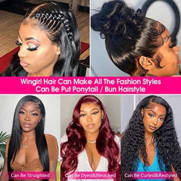 Buy Wingirl Lace Front 30 Inch HD Lace Front Wigs