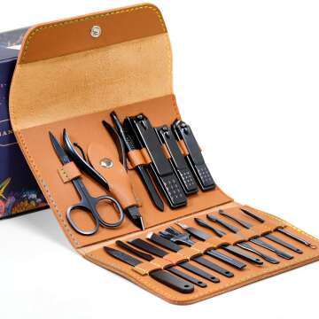 16-Piece Manicure & Pedicure Set - Gift Ready!