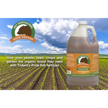 Organic Fish Fertilizer for Thriving Gardens - 128 oz