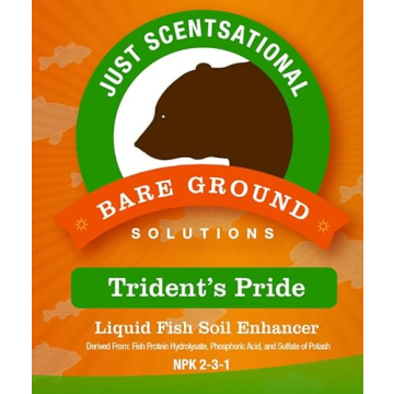 Organic Fish Fertilizer for Thriving Gardens - 128 oz