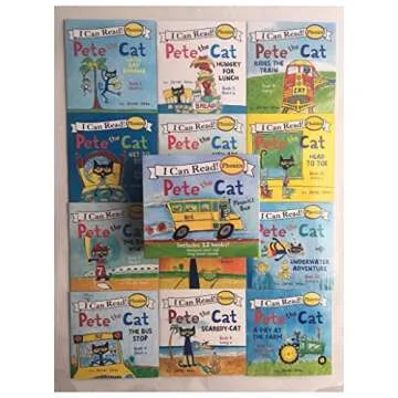Pete the Cat Box Set for Kids Learn to Read Fun