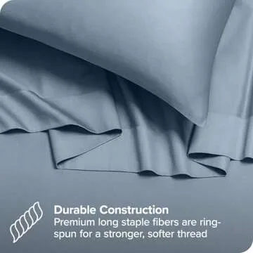 Bare Home Organic Cotton Queen Sheet Set - Soft & Breathable