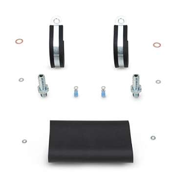 WEILEITE GSL392 Inline Fuel Pump 255LPH High Pressure With Install Kit(Universal External Pump) Replaces GSL392-400-939 GSL392400939 400-939