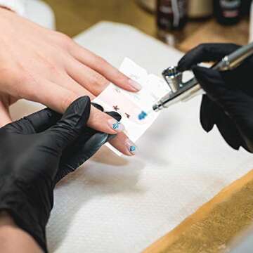 Custom Body Art Airbrush Nail Stencils Set #4 - 320 Designs