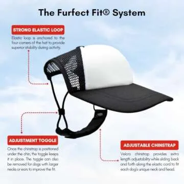 Stylish PupLid Trucker Hats for Dogs - Premium Sun Protection