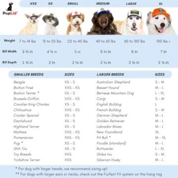 Sunset Collection, PupLid Trucker Hats for Dogs (Large) Premium Stylish Sun Protection for The Modern Dog - Adjustable for Secure Comfortable Fit on Active Dogs (Blue, Surfer Dog)