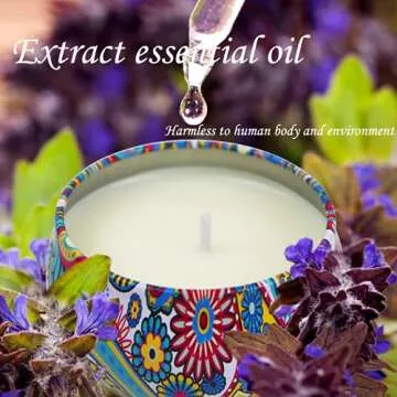 Natural Soy Wax Scented Candles for Relaxation