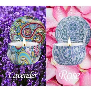 Natural Soy Wax Scented Candles for Relaxation