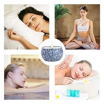 Natural Soy Wax Scented Candles for Relaxation