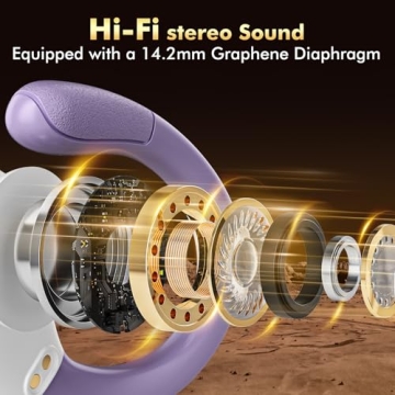 HAOYUYAN Bluetooth Sports Earbuds with 80H Playtime