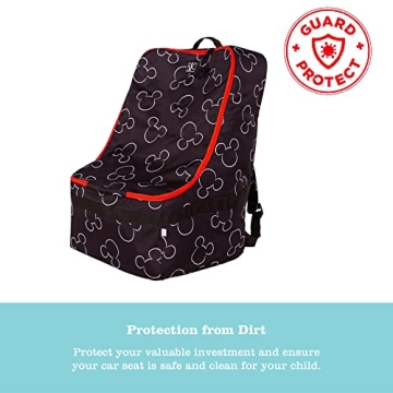 Padded Disney Backpack Car Seat Travel Bag for Kids