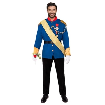 Men's Prince Charming Costume for Halloween Fun