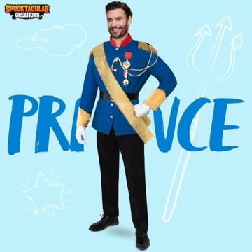 Men's Prince Charming Costume for Halloween Fun