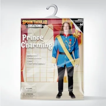 Men's Prince Charming Costume for Halloween Fun