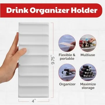 Fridge Monkey Mat - Wine & Soda Can Organizer