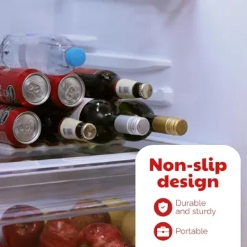 Fridge Monkey Mat - Wine & Soda Can Organizer