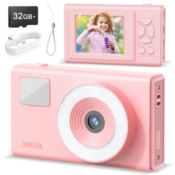 CIMELR Kids Digital Camera, 48MP, Compact & Fun