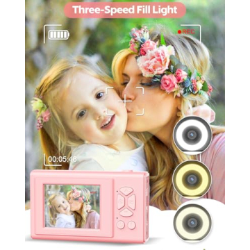 CIMELR Kids Digital Camera, 48MP, Compact & Fun