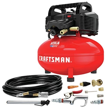 CRAFTSMAN 6 Gallon Portable Air Compressor with Accessory Kit