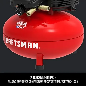 CRAFTSMAN 6 Gallon Portable Air Compressor with Accessory Kit