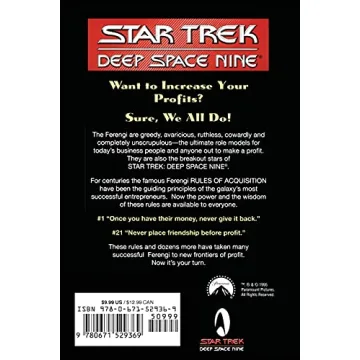 Ferengi Rules of Acquisition Fun Book for Star Trek Fans