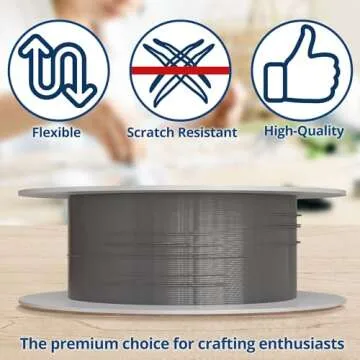 Soft Flex Flexible Braided Jewelry Wire for Crafting