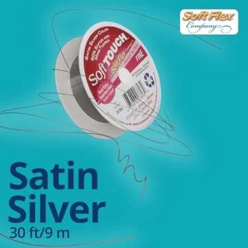 Soft Flex Flexible Braided Jewelry Wire for Crafting