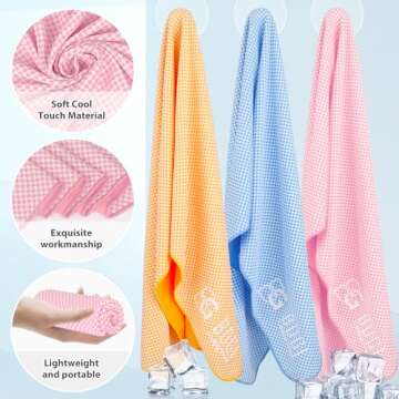 BOGI Cooling Towel for Neck and Face - Instant Relief