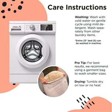 Calming Donut Dog & Cat Bed Baby Blue - 23"