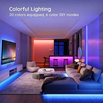 Govee LED Strip Lights 32.8FT RGB for Vibrant Home Decor