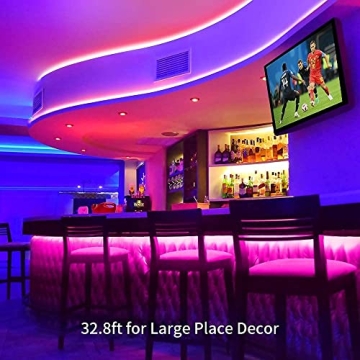 Govee LED Strip Lights 32.8FT RGB for Vibrant Home Decor