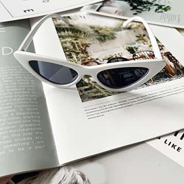 Stylish OZPYKAE Women’s Cat Eye Sunglasses for Fashion