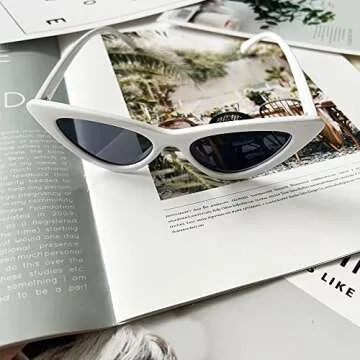 Stylish OZPYKAE Women’s Cat Eye Sunglasses for Fashion