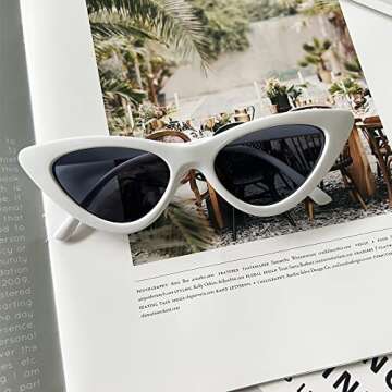 Stylish OZPYKAE Women’s Cat Eye Sunglasses for Fashion