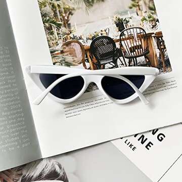 Stylish OZPYKAE Women’s Cat Eye Sunglasses for Fashion