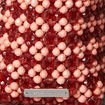 Loeffler Randall Beaded Tote Bag - Coquille Amber