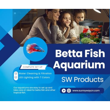 Koller AquaView 2-Gallon Aquarium with LED Lighting