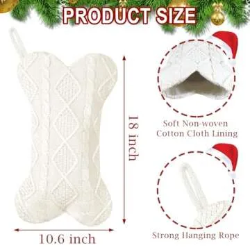 GOYOSWA Dog Christmas Stocking: Perfect for Holiday Cheer!